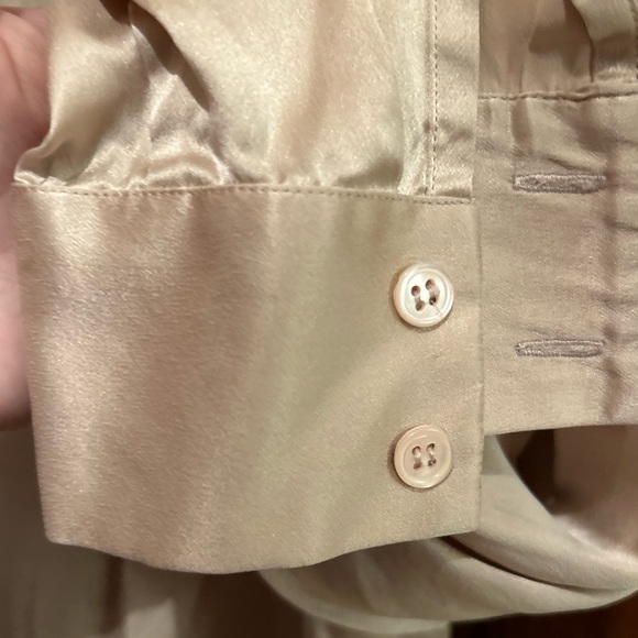 Rene Rowan women’s silk blouse size 14 vintage - Picture 7 of 8